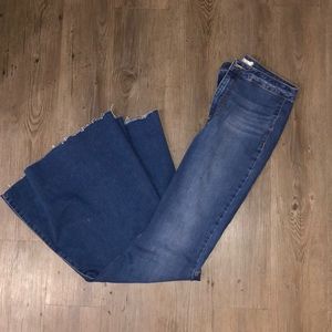 Free People high waisted bell bottoms